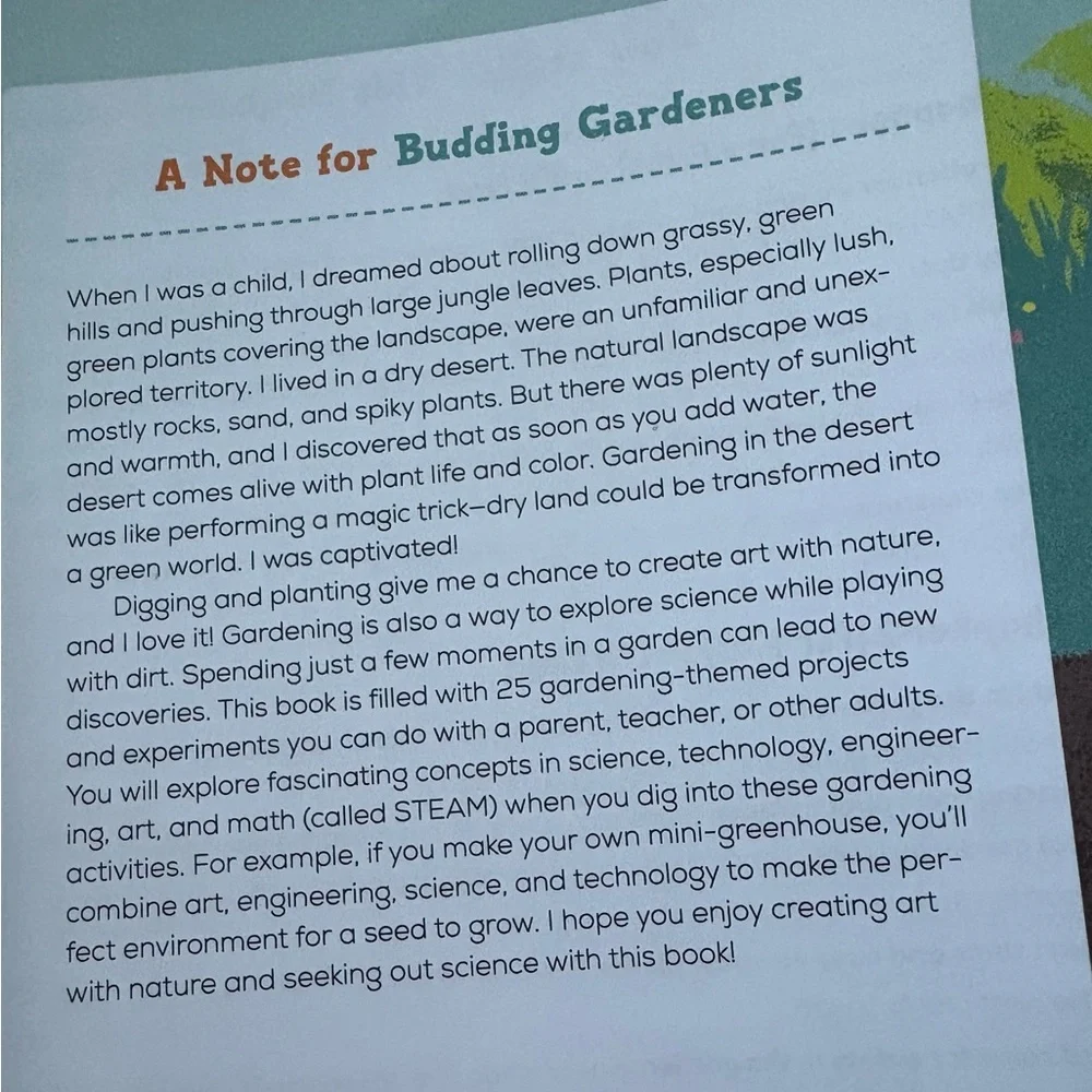 Book — Gardening for Kids: Learn, Grow, and Get Messy With Fun STEAM Projects